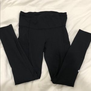 Black Fast & Free Tights